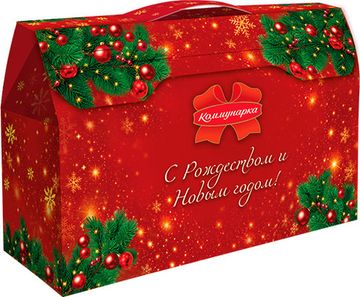 Новогодний подарок Сладкий сундучок 2000г (Коммунарка, РБ)