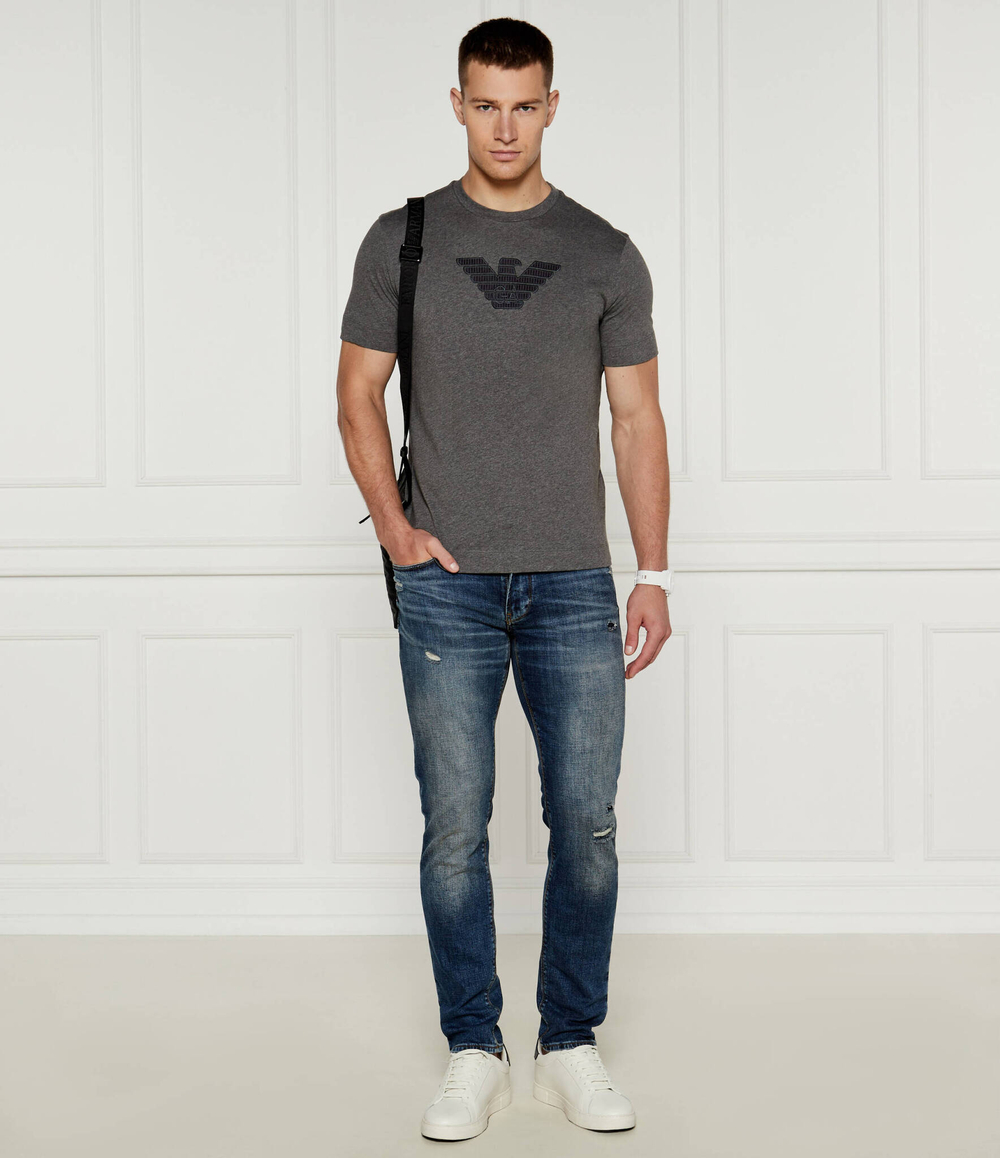 Футболка Emporio Armani - серый(6D1T98 1JOCZ)