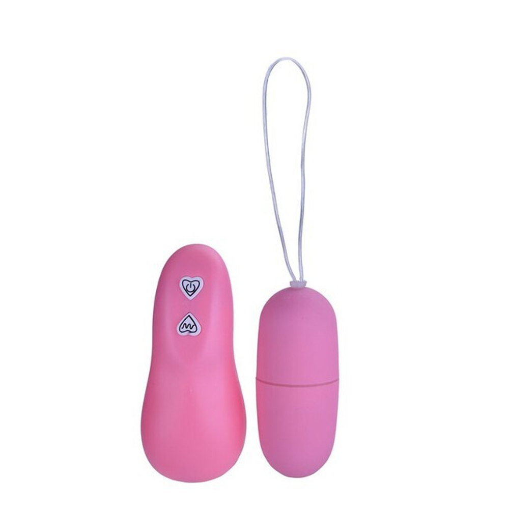 Вибро яйцо с дистанционным пультом управления Remote Jump Egg Vibrator (розовый) (Цвет: розовый)