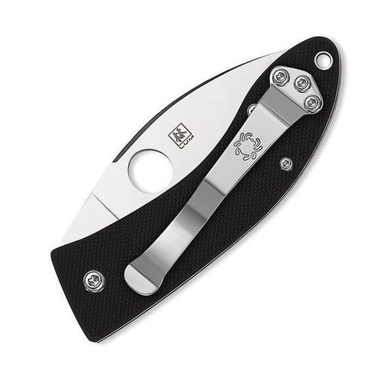 Складной нож Spyderco Lil' Lum C205GP c клинком из стали Böhler N690Co, рукоять G10