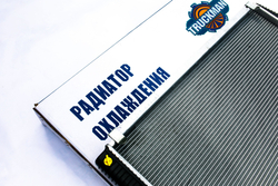 Радиатор охлаждения УАЗ Хантер, Патриот 3-х рядный двигатель ЗМЗ 409
