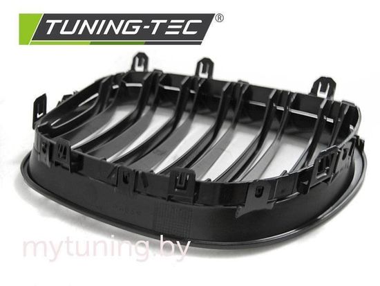 Решетка (ноздри) радиатора GLOSSY BLACK DOUBLE BAR M-LOOK для BMW 5 E60 E61
