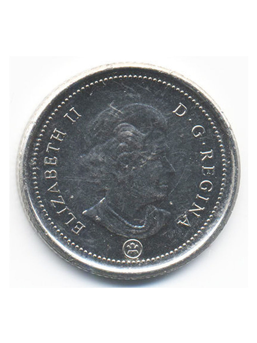 10 центов 2013 год. Парусник. UNC