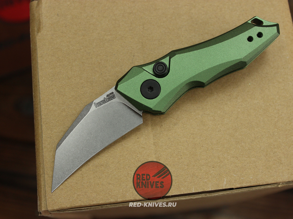 Нож Kershaw Launch 10 - зеленая рукоять RK-494