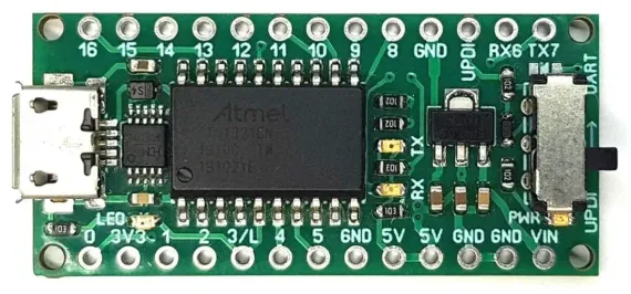 Отладочная плата Arduino NANO T1616 на ATTINY1616