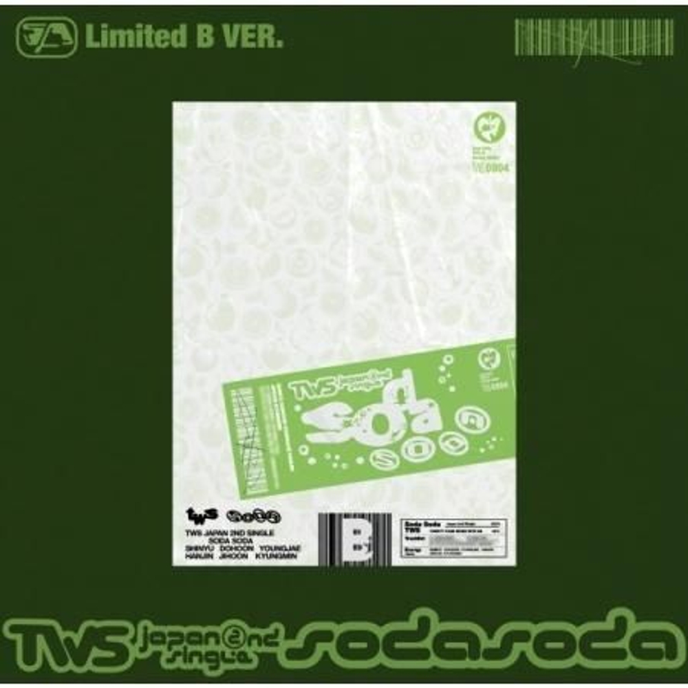 Альбом TWS - SODA SODA JAPAN 2nd Single Album LIMITED B Version