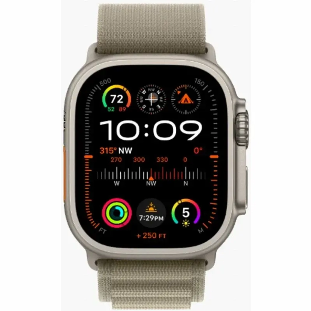 Apple Watch Ultra 2, 49mm Natural Titanium