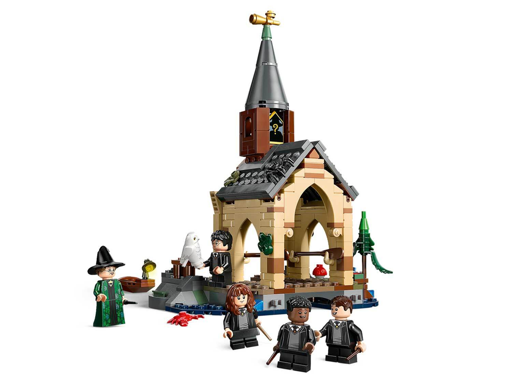Конструктор Лего Гарри Поттер Лодочный домик в замке Хогвартс | LEGO Harry Potter Hogwarts 76426, 350 деталей (8+)