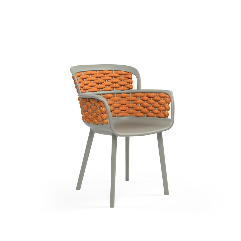 Кресло пластиковоеEVA-P Knitted Armchair
