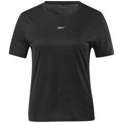Женская теннисная футболка Reebok Workout Ready Run Speedwick Tee W - черный