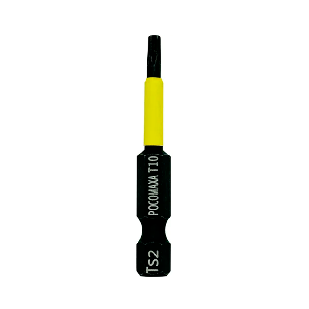Магнитная ударная бита TORX 10x50мм (10 шт./уп) "РОСОМАХА" (331050) Магнитная ударная бита TORX 10x50мм (10 шт./уп) "РОСОМАХА" (331050)
