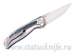 Нож Широгоров Флиппер F95NL 3M M390 CF ARCTIC STORM MRBSфотография - 6