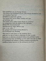 Книга "The return of Sherlock Holmes"