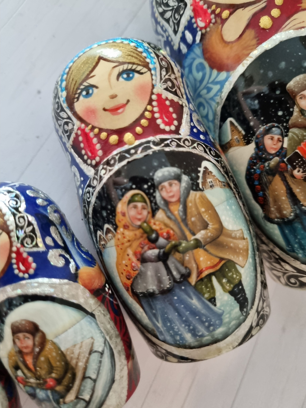 Машрешка 18см "Зима" 5 мест