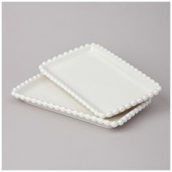 НАБОР БЛЮД LEFARD "PEARL" ПРЯМОУГ. 2 ШТ. 20*12*2 СМ