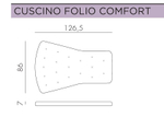 Комплект пластиковой мебели Nardi Folio Poggio, табак, бежевый