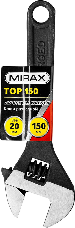MIRAX TOP, 150/20 мм, разводной ключ (27250-15)
