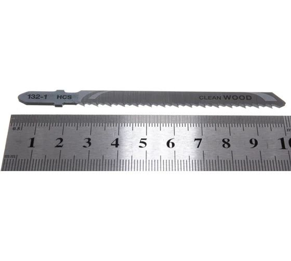 Пилки для лобзика по дереву (100 мм; шаг зубьев 2.5 мм) 5 шт. DEWALT DT 2053