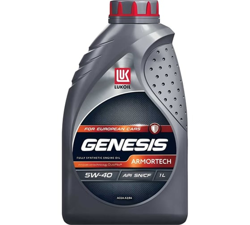 Масло моторное Лукойл Genesis Armortech 5W-40 синтетическое 1 л 2255947