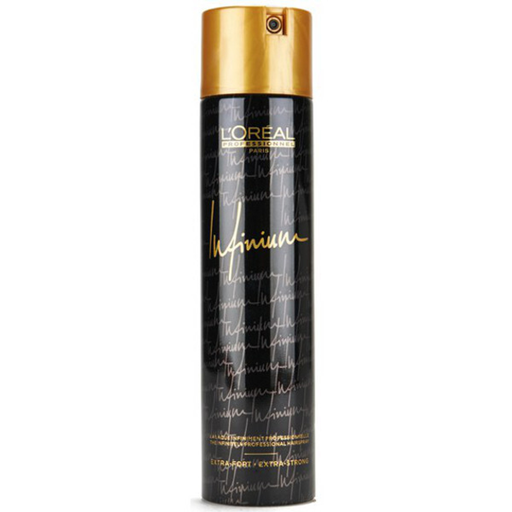 Лак экстра-сильной фиксации L`oreal Professionnel Infinium Crystal Extra Strong 300мл