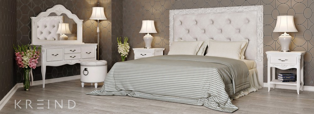 Кровать с мягким изголовьем 180*200 S218D