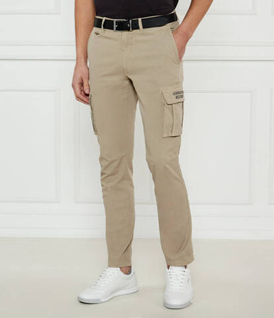 Брюки карго Aeronautica Militare - бежевый(PA1329CT2443)