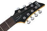 SCHECTER C-7 DELUXE SATIN BLACK