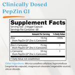 Doctor's Best, PepZin GI®, цинк-L-карнозин, 120 растительных капсул