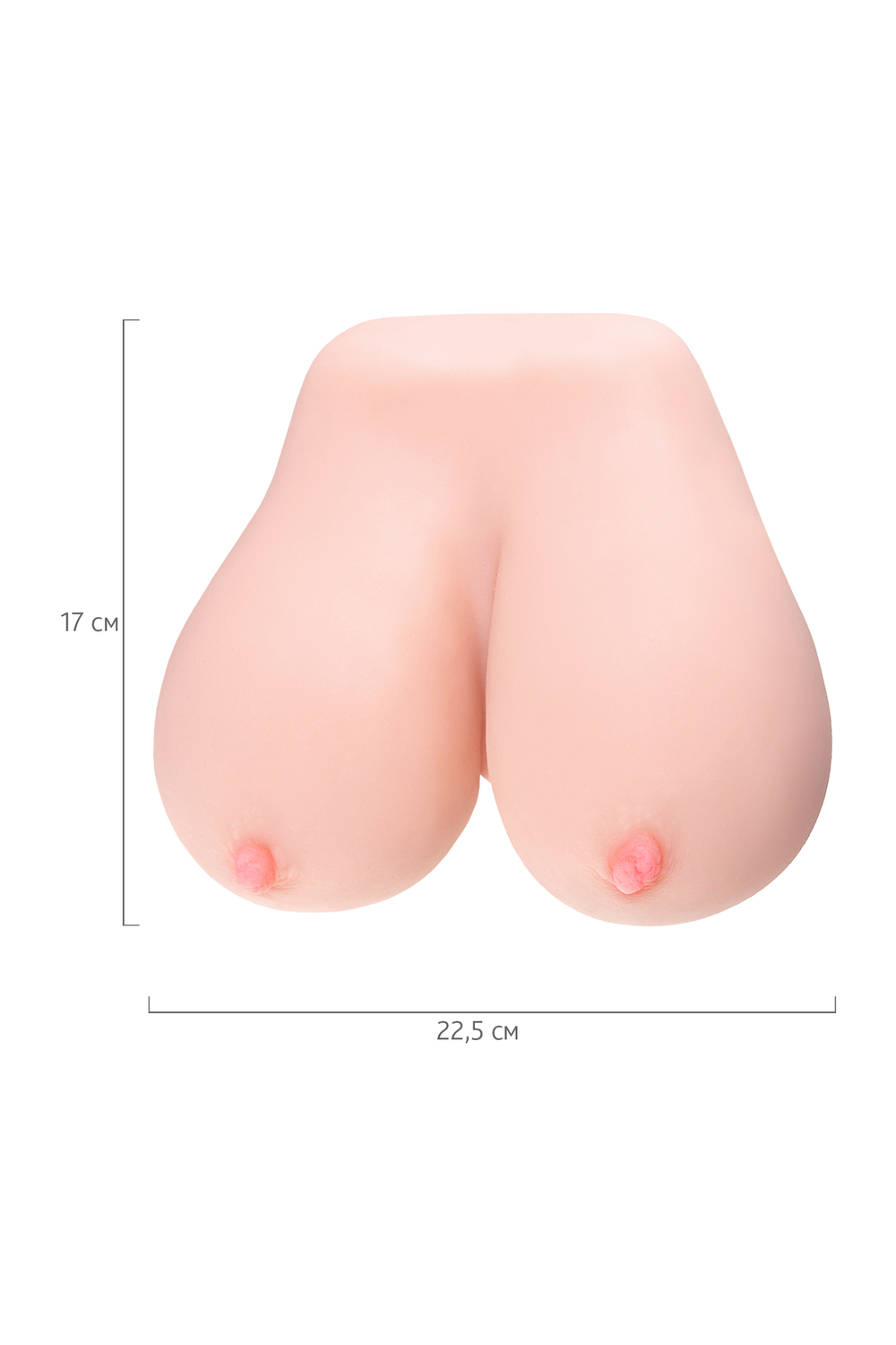 Мастурбатор реалистичный Toyfa Juicy Pussy Fleshy телесный 22,5