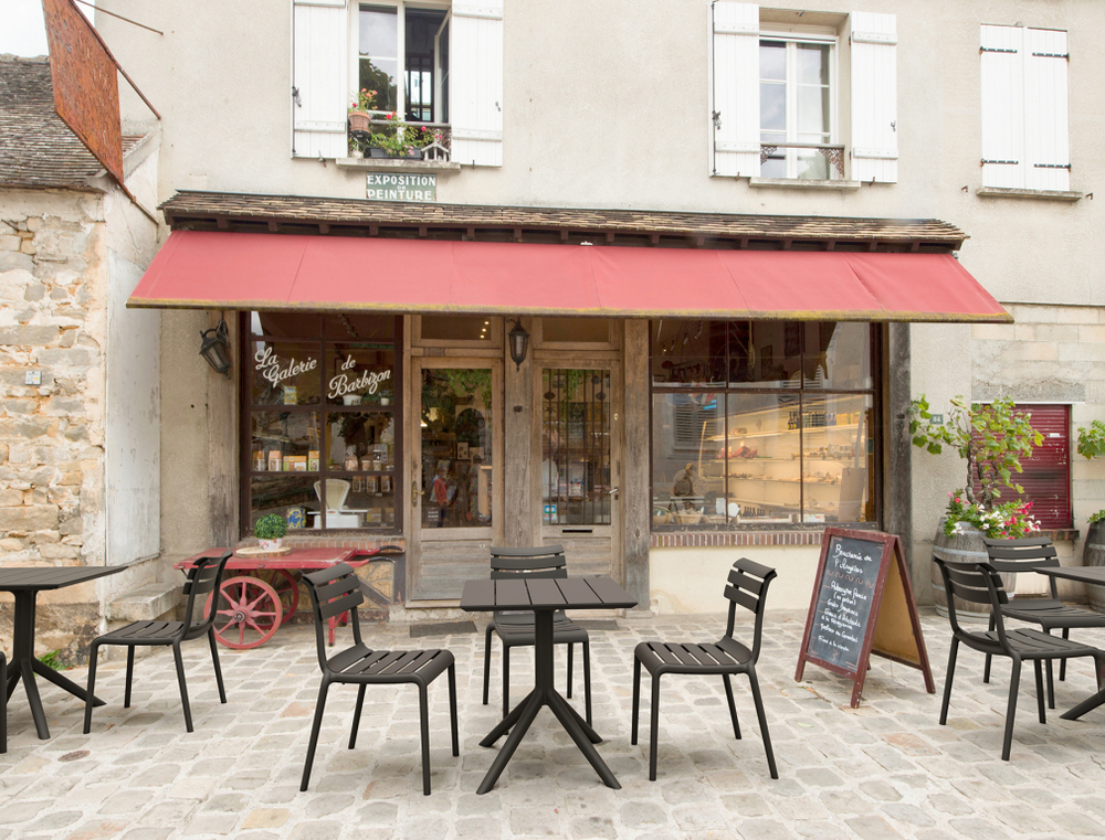 Стол пластиковый Siesta Contract Paris Table 70, черный