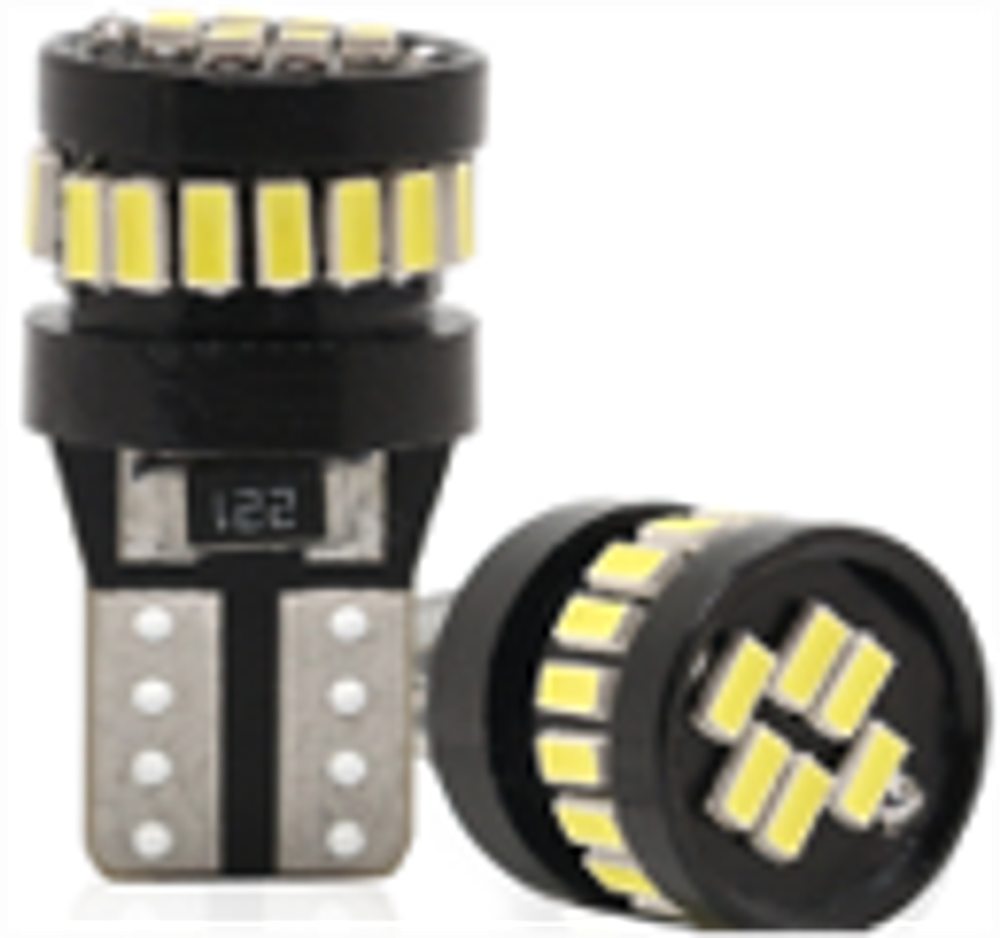 ZMB W5W 24SMD(3014) 12V Белый (1шт)