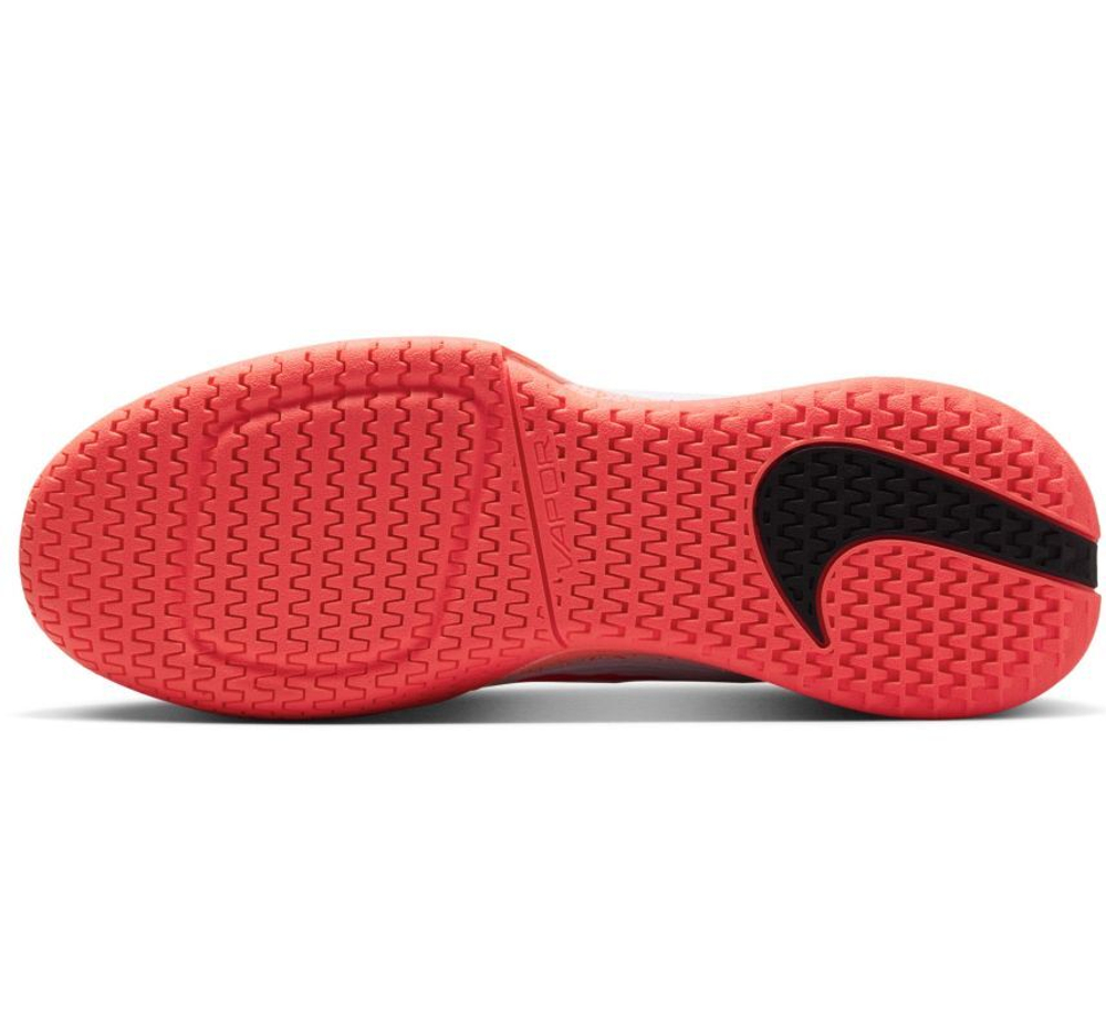 Женские Кроссовки теннисные Nike Zoom Vapor Pro 3 HC Premium - white/hot lava/wolf grey