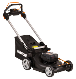 Газонокосилка аккумуляторная самоходная WORX WG749E 46 см
