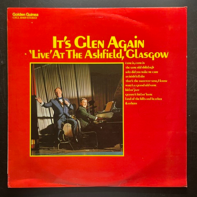 Glen Daly ‎– Live At The Ashfield Glasgow (Англия 1970г.)