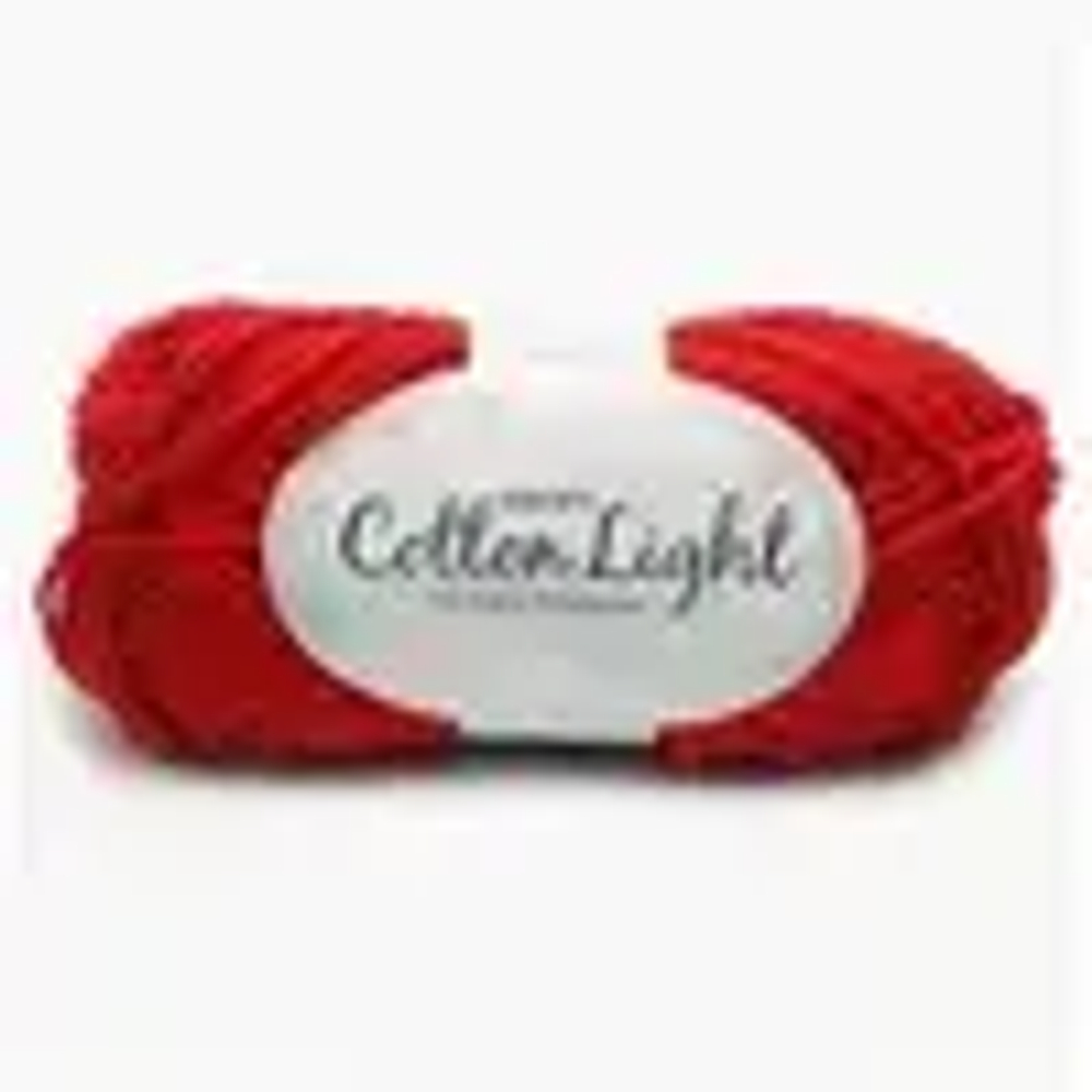 Пряжа Cotton Light Drops цв. 26 красный