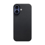 Чехол PITAKA Ultra-Slim Case для Apple iPhone 17 (PitaTap) MagSafe, Black/Gray