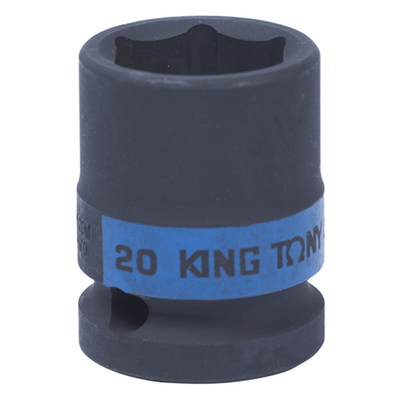 KING TONY (453520M) Головка торцевая ударная шестигранная 1/2", 20 мм