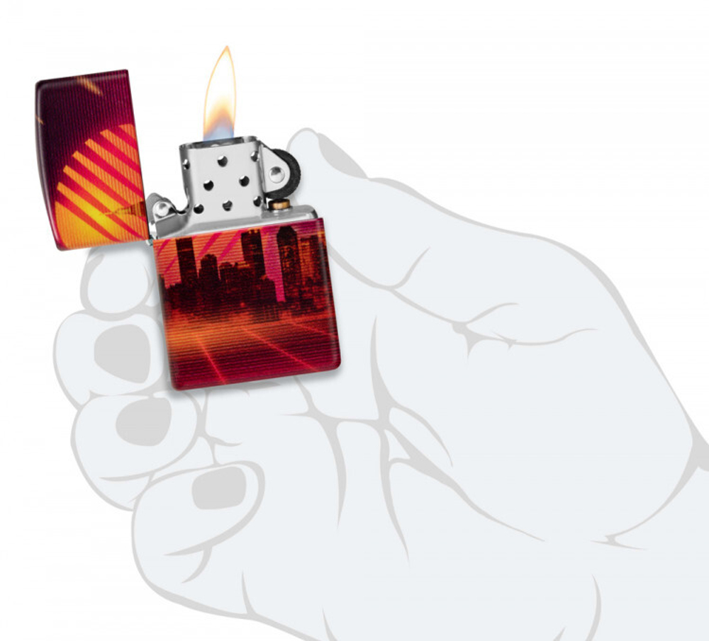 Зажигалка ZIPPO 48505 Cyber City