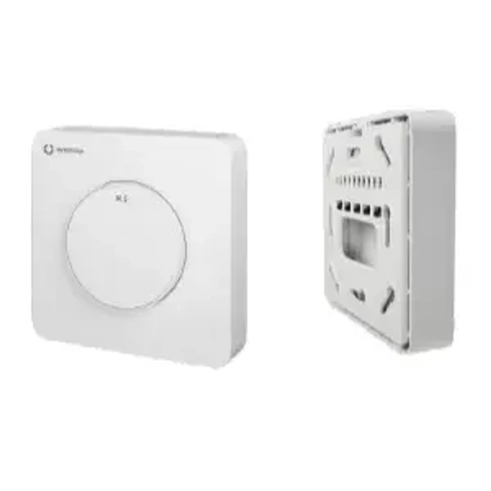 Термостат комнатный Oventrop Climacon F 310 монтаж-скрытый, отопление, 230 В