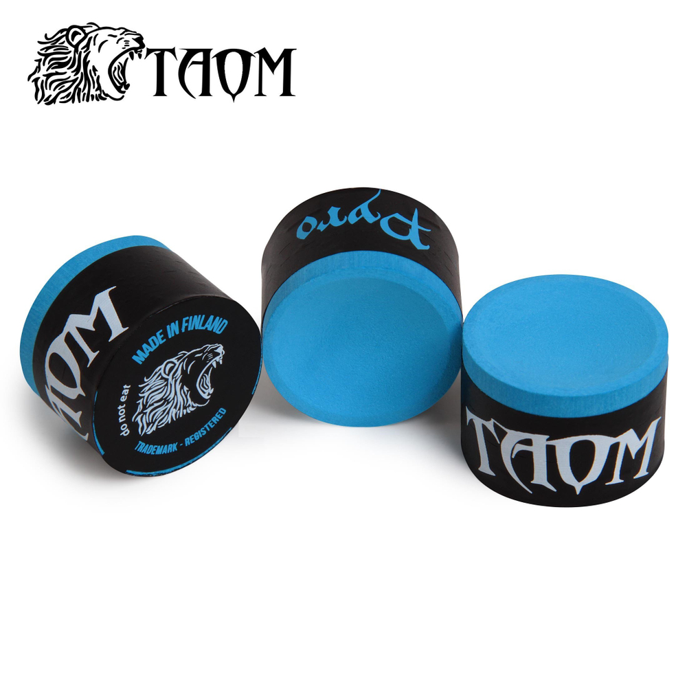 Мел бильярдный "Taom Pyro Chalk" Blue 2шт.