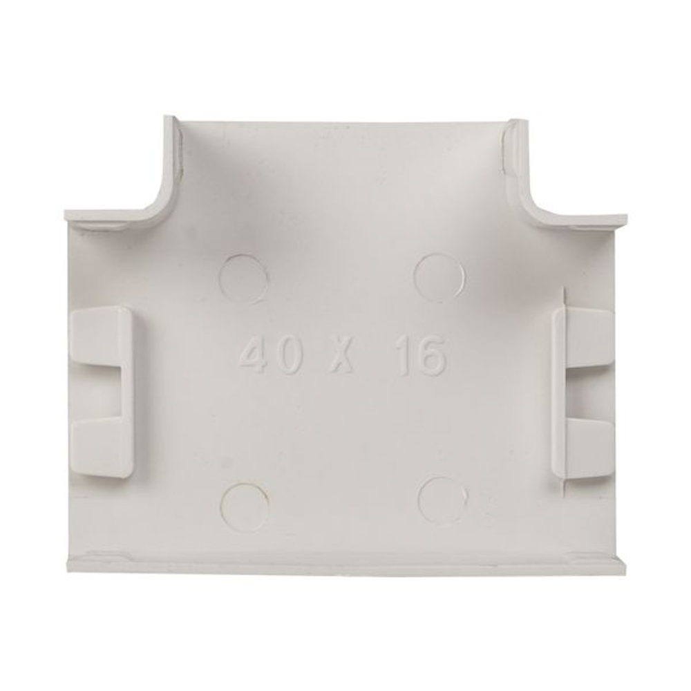 Угол T-образный (40x16) (4 шт) белый EKF-Plast