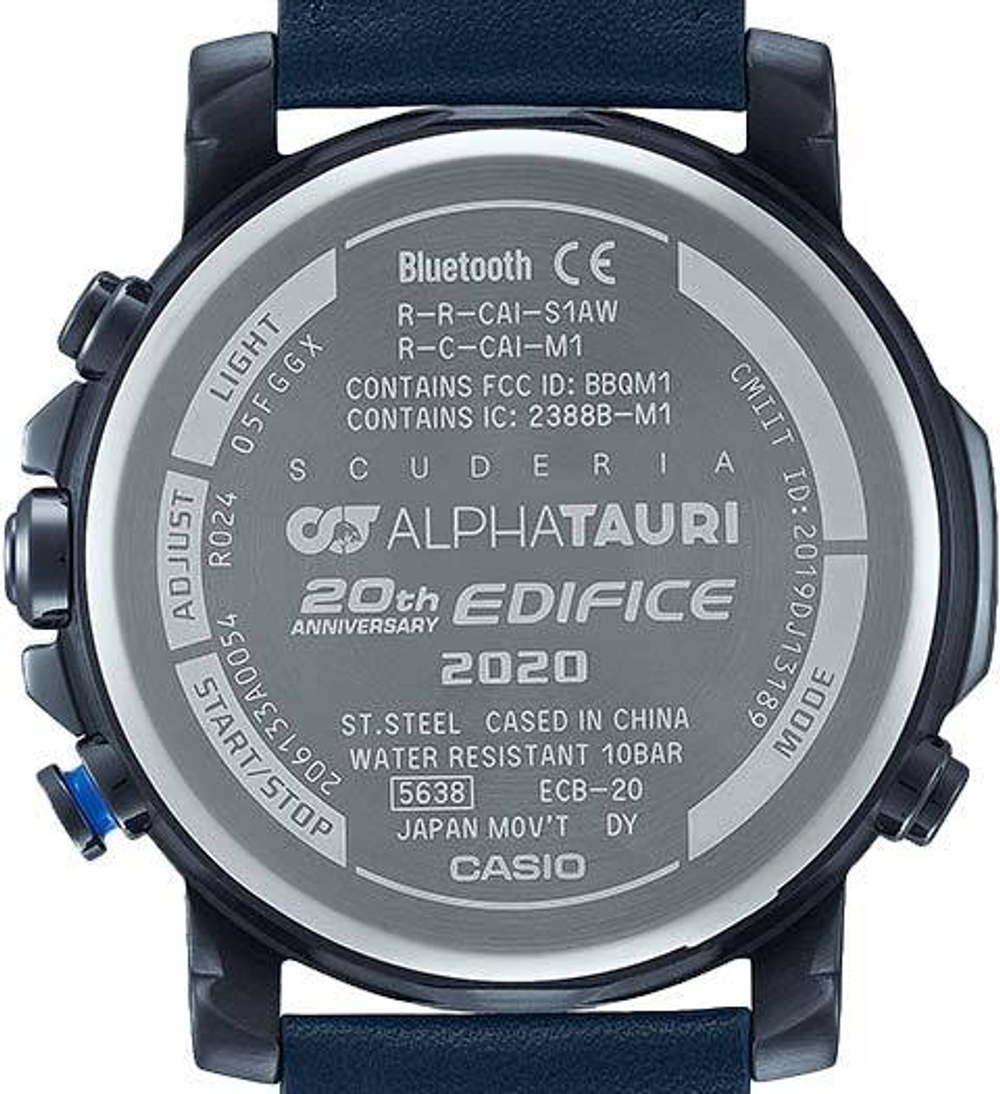 Японские наручные часы Casio Edifice ECB-20AT-2AER