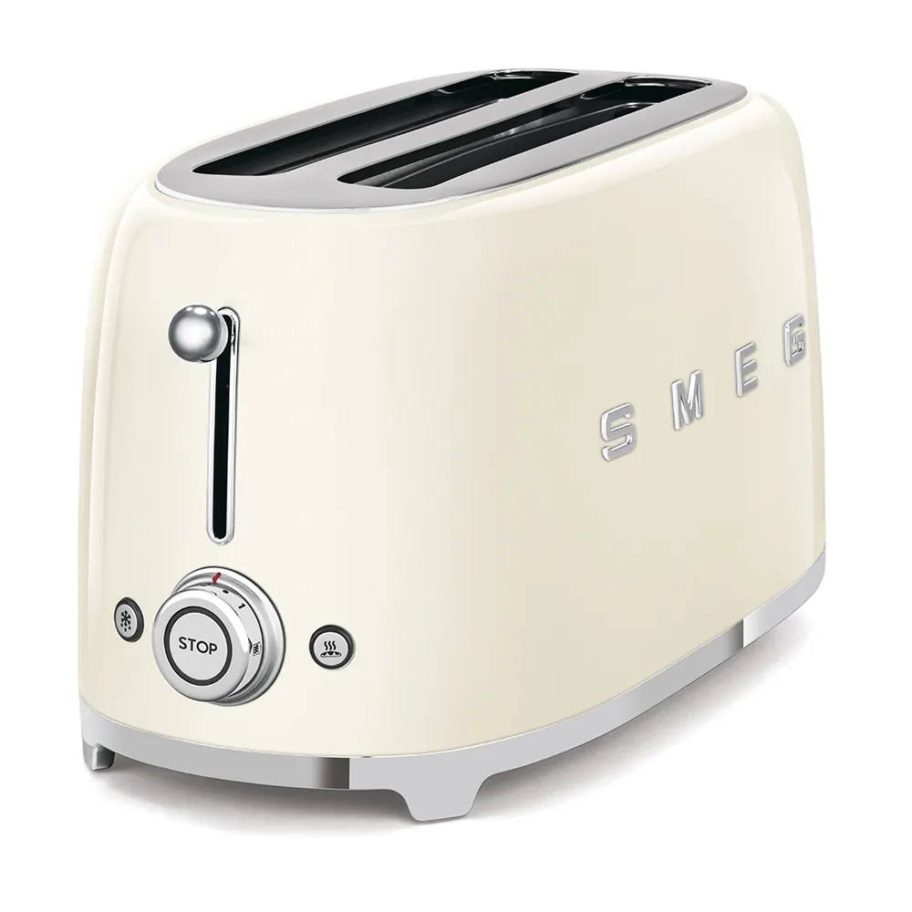 Тостер Smeg TSF02CREU кремовый