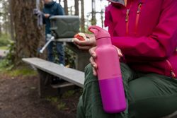Термобутылка Klean Kanteen Rise Vac Classic Flip Sport 16oz (473 мл) Pink Lemonade Kaleidoscope