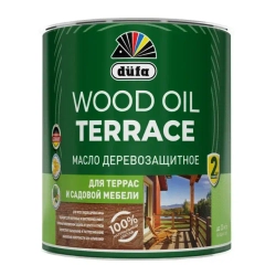 Масло деревозащитное для террас и садовой мебели Dufa Wood Oil Terrace палисандр