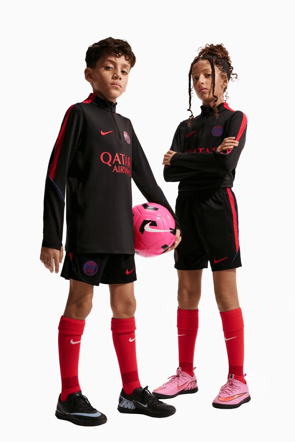 Шорты Nike PSG 26/27 Strike Junior - черный