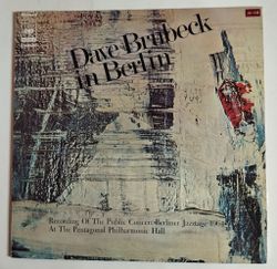 Винтажная виниловая пластинка LP Dave Brubeck In Berlin (Japan 1970) (No Obi)
