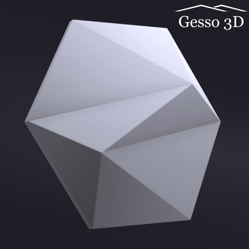 Гипсовая 3D панель Шифт