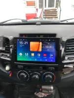 Магнитола для Toyota HiLux 2011-2015 - Canbox 9414 Qled, Android 10, Быстрая, SIM-слот