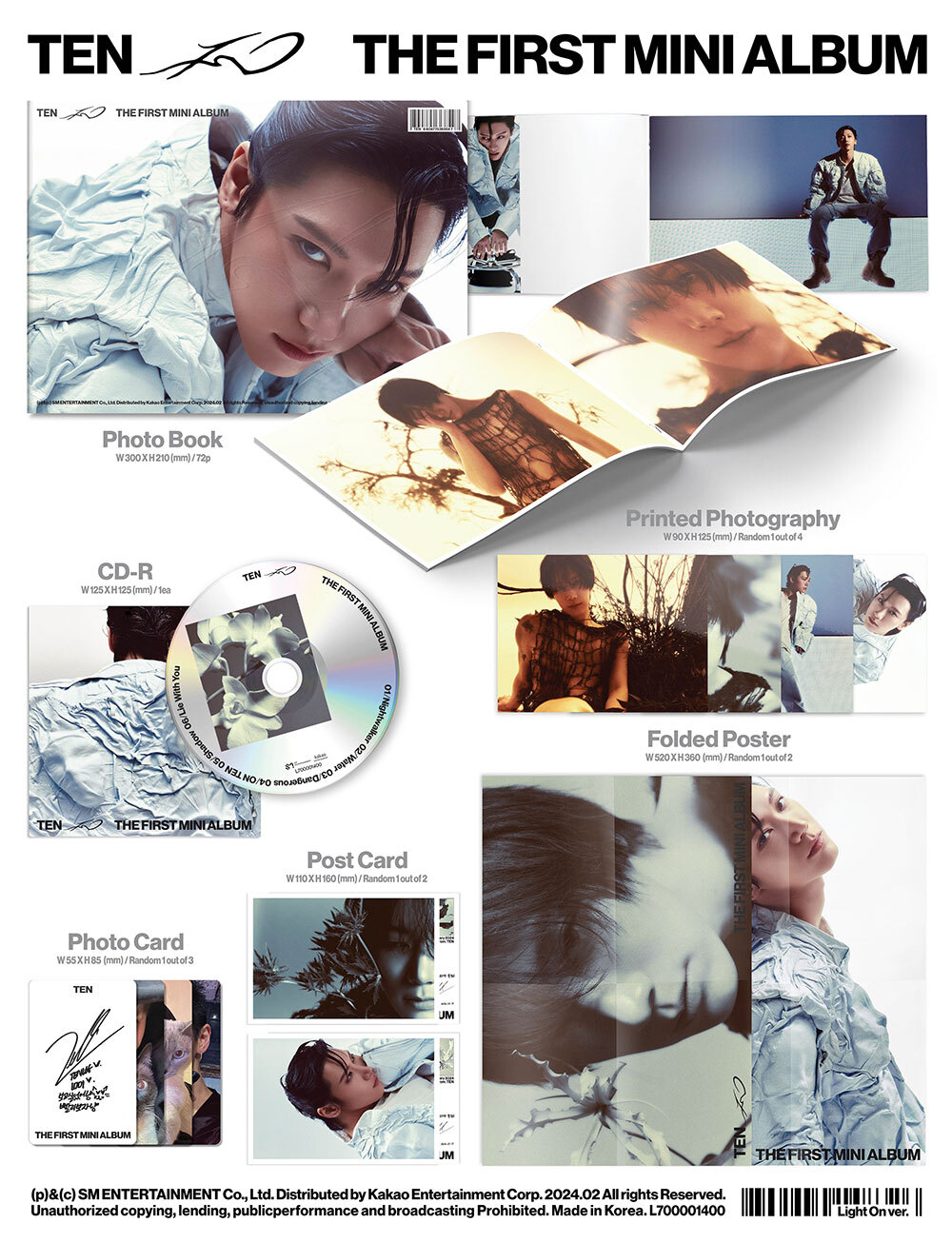 Альбом TEN - TEN First Mini Album